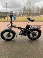 Elektrische vouwfiets Shinga Lacros met dikke banden, Zo goed als nieuw, Minder dan 47 cm, 50 km per accu of meer, Ophalen