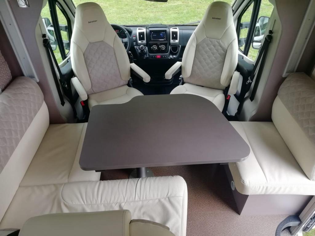 Bürstner Lyseo Privilege 745 met TV en 2 luxe hefbedden!, Caravans en Kamperen, Niet ingevuld, Ringverwarming, Fiat, Bürstner