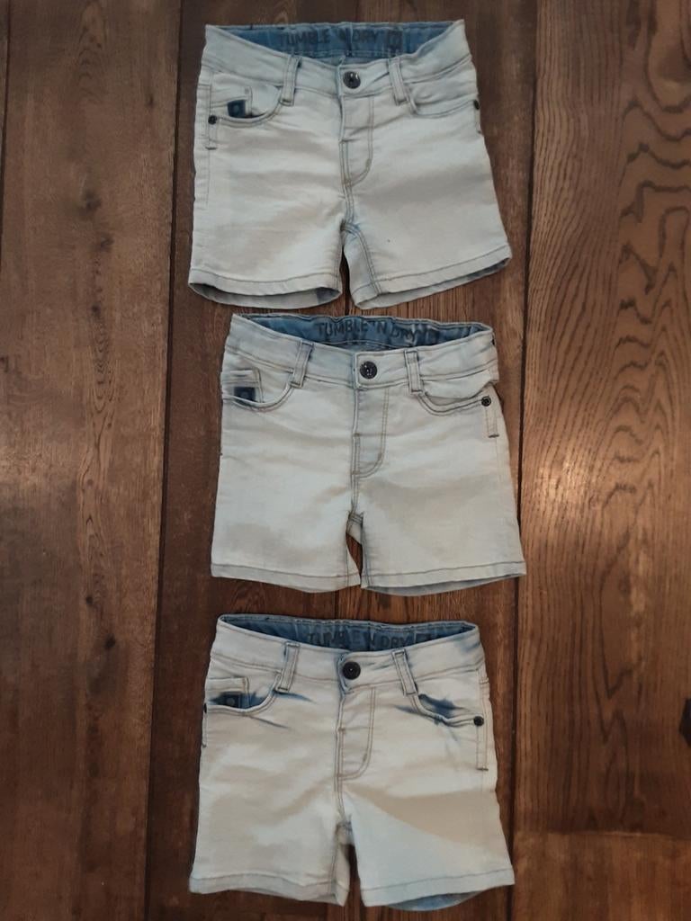 Tumble n dry korte spijkerbroek 3x Maat 92, Kinderen en Baby's, Kinderkleding | Maat 92, Ophalen of Verzenden, Zo goed als nieuw