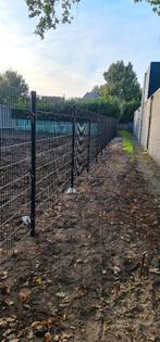 50 meter 656 dubbelstaafmat - 183 cm hoog B-keus Opruiming, Ophalen of Verzenden, Nieuw, IJzer, Dubbelstaafmat hekwerk