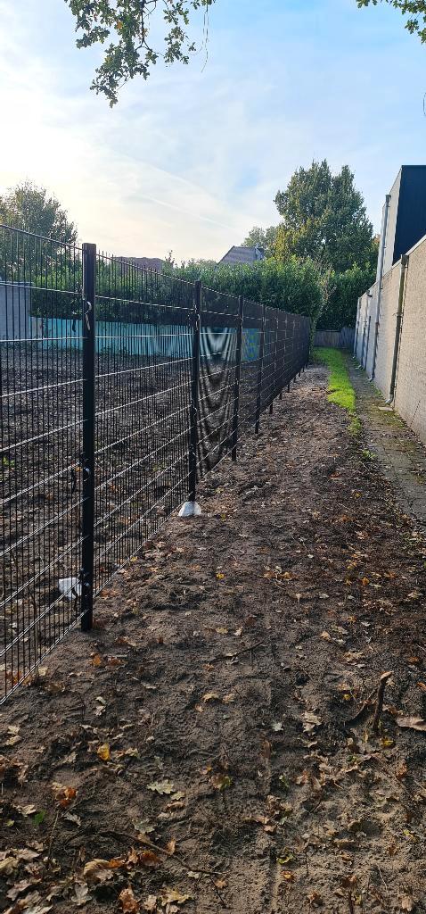 50 meter 656 dubbelstaafmat - 183 cm hoog B-keus Opruiming, Tuin en Terras, Tuinhekken en Hekwerk, Nieuw, Dubbelstaafmat hekwerk