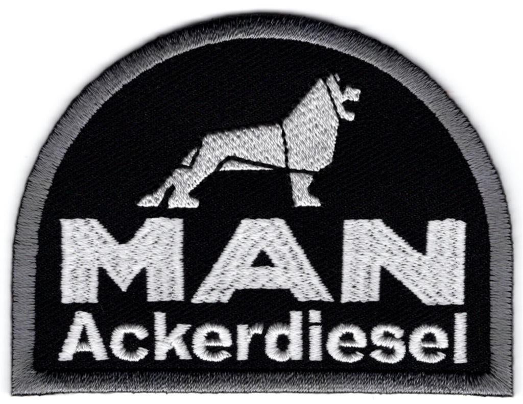 MAN Ackerdiesel stoffen opstrijk patch embleem #1, Ophalen of Verzenden, Nieuw, Auto's