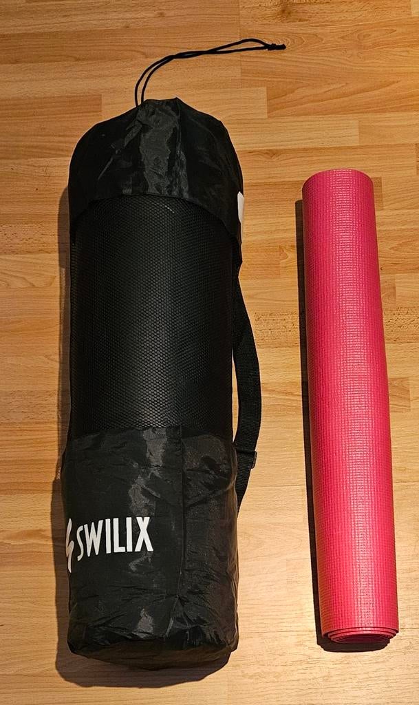 Swilix antislip yogamat met een extra roze yogamat, Ophalen of Verzenden, Zo goed als nieuw, Yogamat