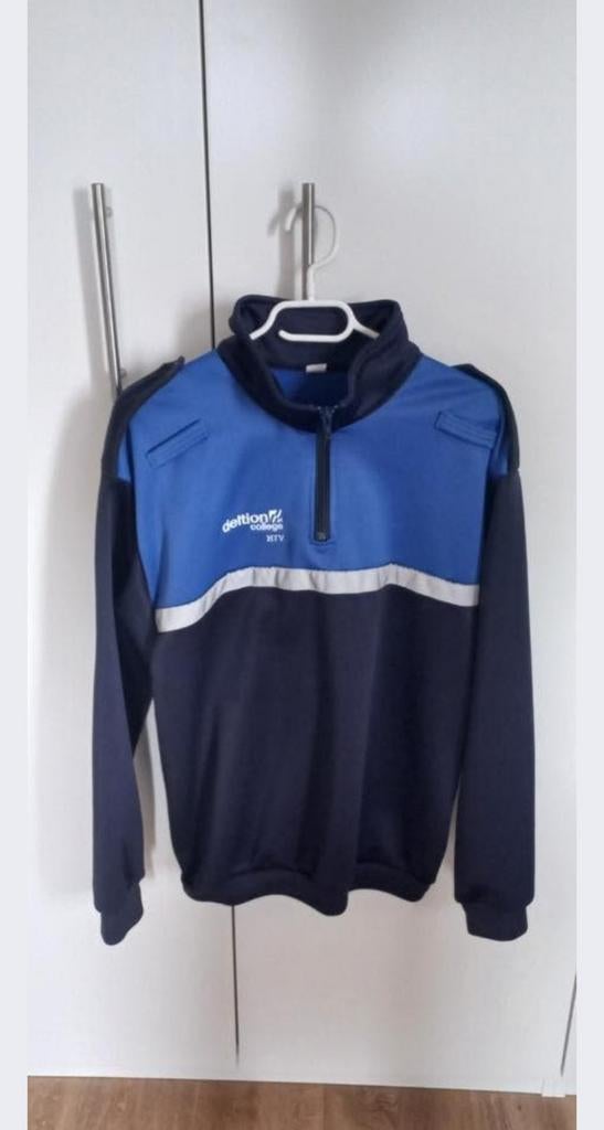 HTV Uniform Deltion College, Blauw, Overige typen, Ophalen of Verzenden, Zo goed als nieuw