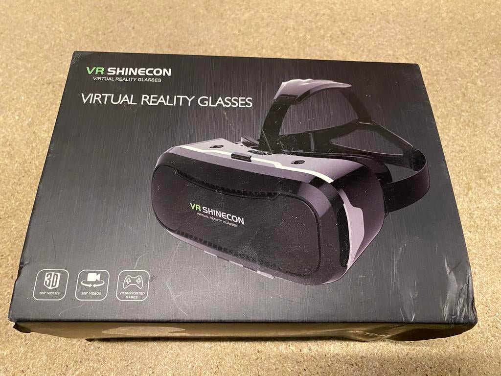 VR Shinecon Virtual Reality Bril, Ophalen of Verzenden, Zo goed als nieuw, VR-bril, Overige platformen