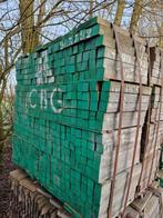 14000 stuks pikketpaal 40x40x400mm Azobe hardhout gepunt, Ophalen, Palen, Nieuw, Hardhout