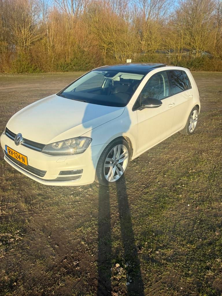Volkswagen Golf 1.4 TSI 103KW DSG 2012 Wit, Auto's, Volkswagen, 4 cilinders, Wit, 650 kg, 1216 kg