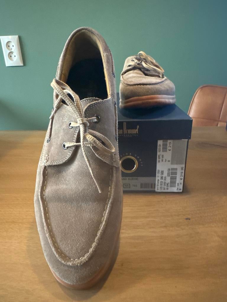 Floris van Bommel bootschoen - Maat 42, Ophalen of Verzenden, Zo goed als nieuw, Bruin, Espadrilles of Moccasins