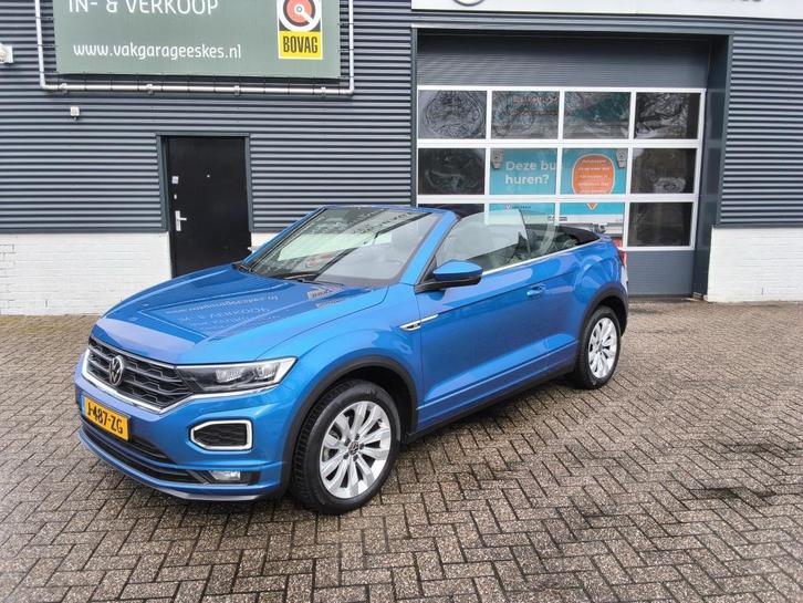 Volkswagen T-Roc Cabrio 1.5 TSI R-Line 150 pk Cabrio, Navi D, Auto's, Volkswagen, Bedrijf, Te koop, T-Roc, ABS, Adaptive Cruise Control