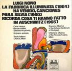 Luigi Nono – La Fabbrica Illuminata, Kamermuziek, Ophalen of Verzenden, Zo goed als nieuw, 12 inch