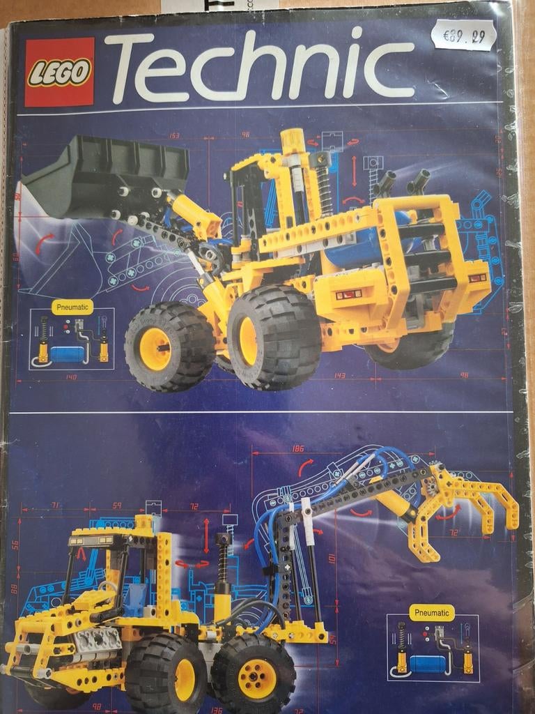 Technic lego set 8459, Ophalen of Verzenden, Zo goed als nieuw
