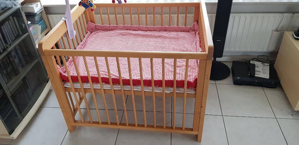 babybox, Ophalen, Zo goed als nieuw, Rechthoekig, In hoogte verstelbaar