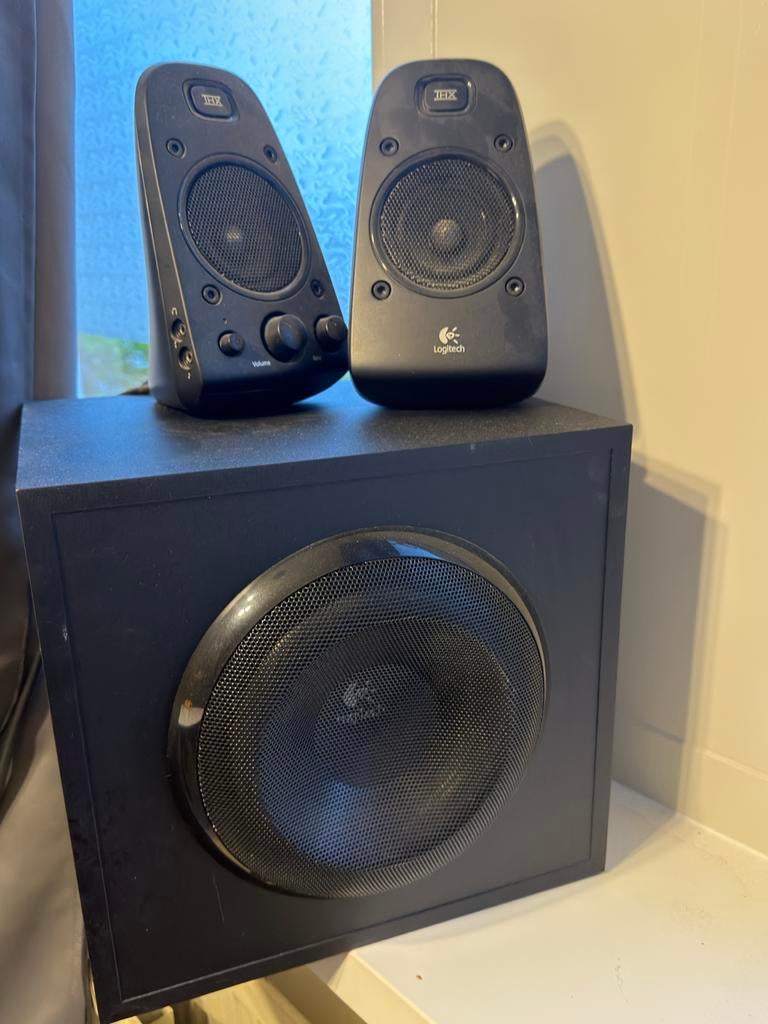 Logitech Z623 Speaker System (2.1) - Krachtig Geluid, Computers en Software, Pc speakers, Ophalen of Verzenden, Gebruikt, Audiokanaal 2.1