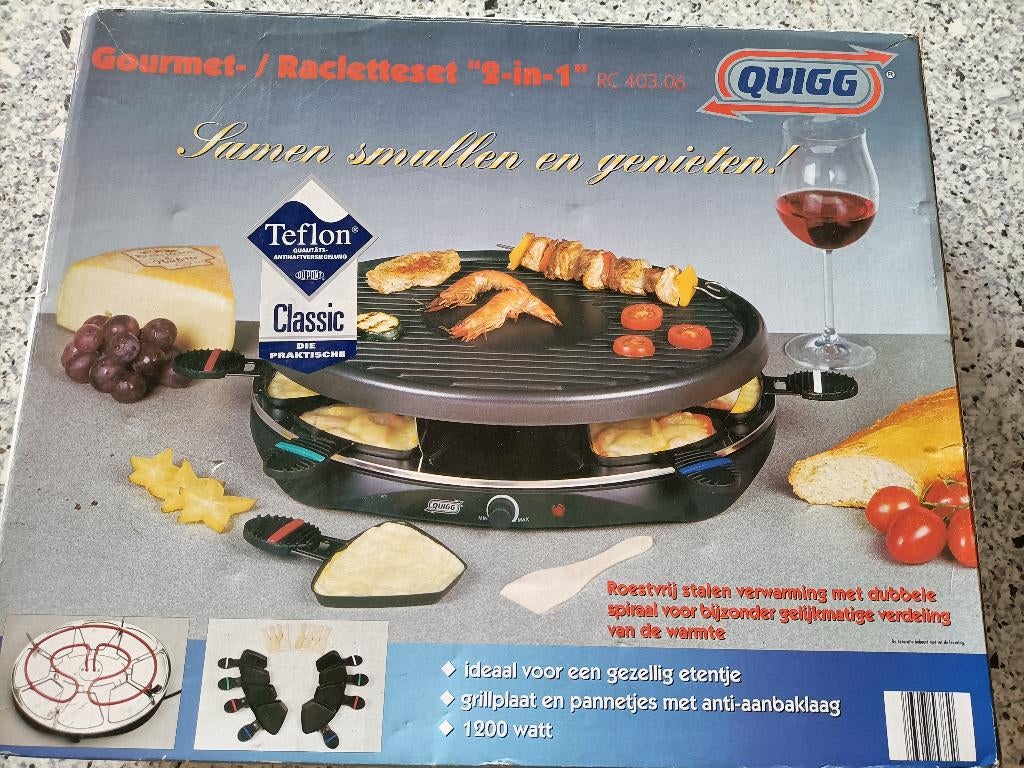 Gourmetstel, Witgoed en Apparatuur, Gourmetstellen, Ophalen, Gebruikt, 8 personen of meer