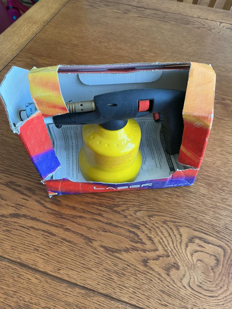 Gasbrander/ soldeerbrander, Doe-het-zelf en Verbouw, Ophalen, Nieuw