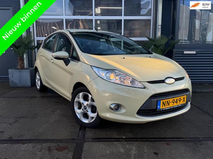 Ford Fiesta 1.6 Ghia Sport Airco Stoelverwarming! Inruil mog, Auto's, Ford, Bedrijf, Te koop, Fiësta, ABS, Airbags, Airconditioning