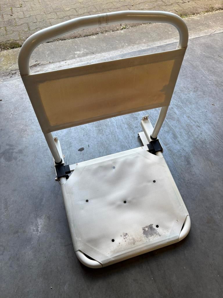 Douche zitje, Ophalen, Gebruikt