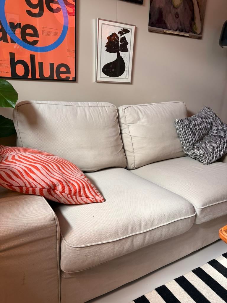 Ikea bank Kivik, Huis en Inrichting, Banken | Sofa's en Chaises Longues, Ophalen, Kunststof, 150 tot 200 cm, Tweepersoons