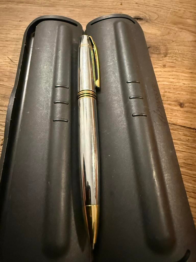 Luxe Balpen - Zilver met Gouden Details, Kleding | Dames, Bodywarmers, Ophalen of Verzenden, Zo goed als nieuw, Maat 38/40 (M)