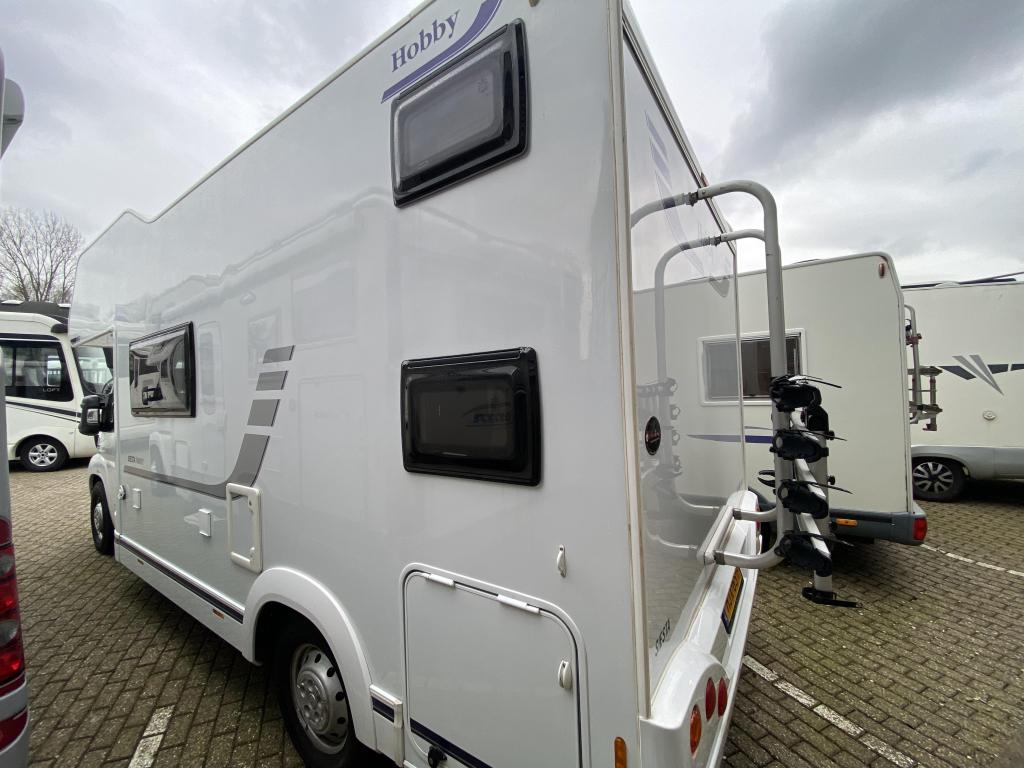 Hobby Siesta A 65 GM Familie 6 pers aut airco cruise cntr, Caravans en Kamperen, Campers, Ringverwarming, Fiat, Hobby, Luifel