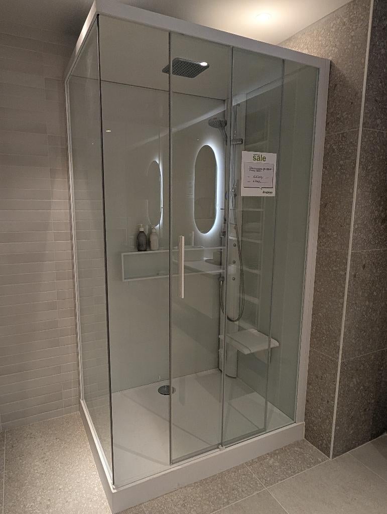 Stoomcabine 120 x 90 !! Novellini, Ophalen, Overige typen, Nieuw, 50 tot 100 cm