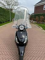 Sym Fiddle 2 (2018) - Zwart, inclusief windscherm, Ophalen, Gebruikt, Maximaal 45 km/u, 49 cc