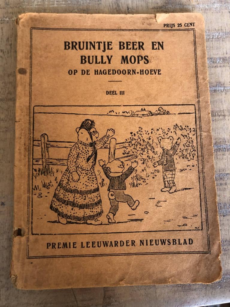 Bruintje Beer en en Bully Mops op de Hagedoorn-Hoeve, Boeken, Eén stripboek, Ophalen of Verzenden, Gelezen
