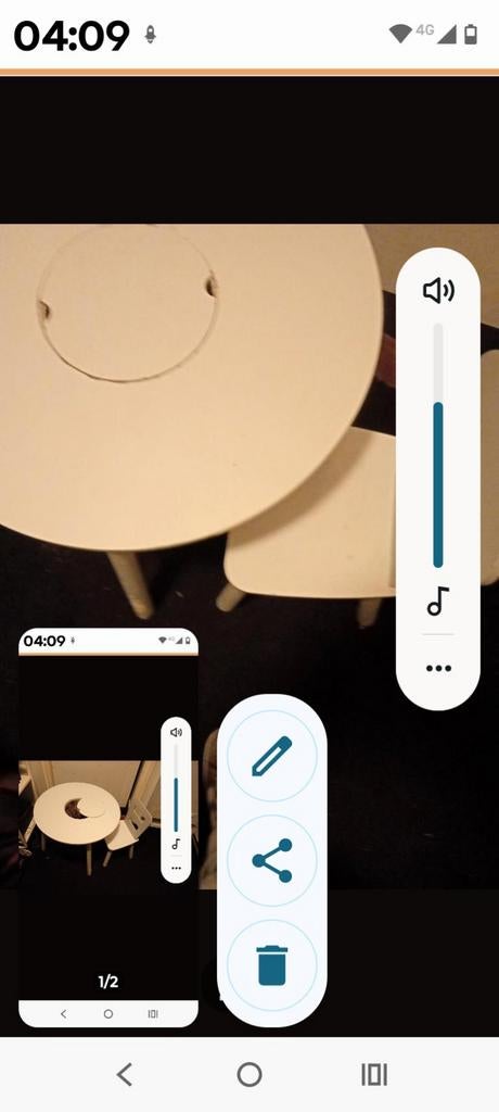 Kinderspeeltafeltje met opruim netje en stoel, Ophalen of Verzenden, Tafel(s) en Stoel(en)