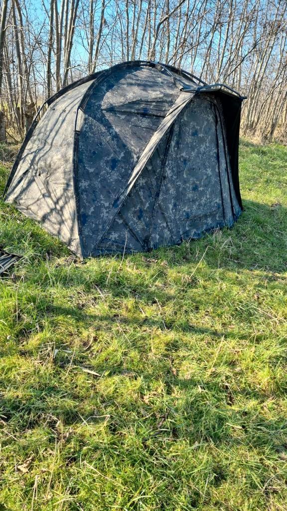 Karper hengelsport spullen, Watersport en Boten, Hengelsport | Karpervissen, Zo goed als nieuw, Complete set, Ophalen