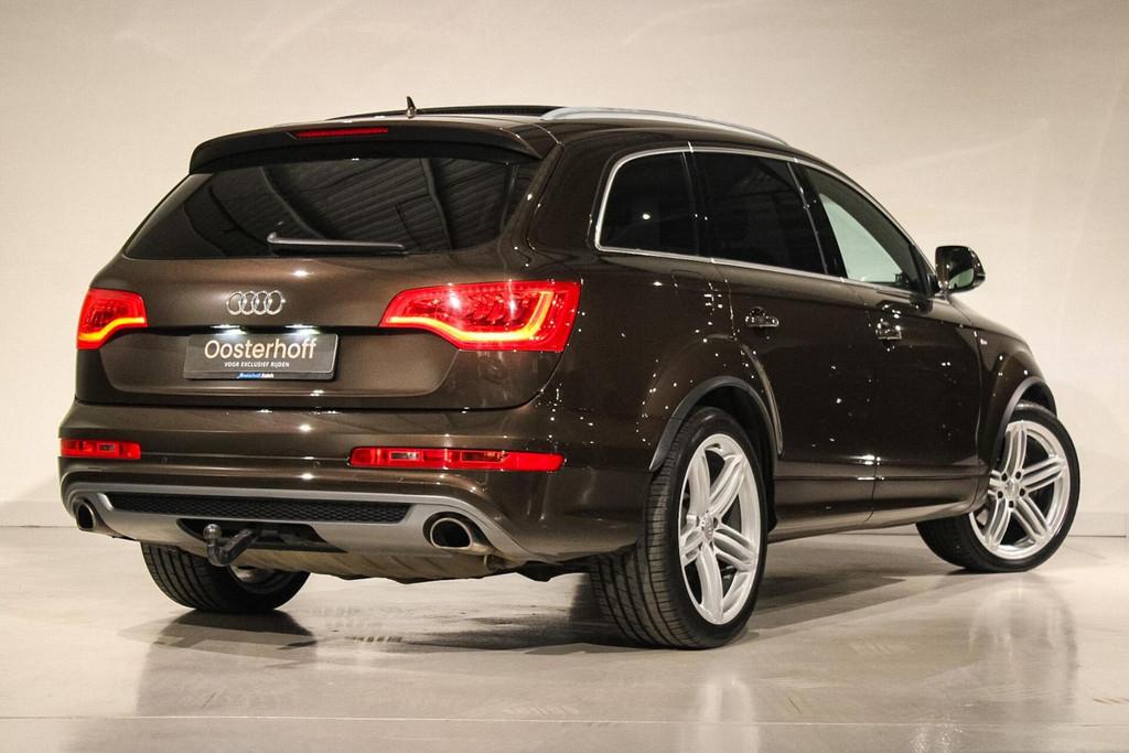 Audi Q7 4.2 TDI quattro Pro Line + B&O ADV | PANO | UNIEK, Auto's, Audi, Automaat, Euro 5, Gebruikt, Bruin