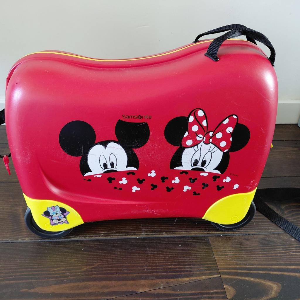 Disney Samsonite Koffer - Rood, Gebruikt, Hard kunststof, Minder dan 50 cm, Minder dan 35 cm