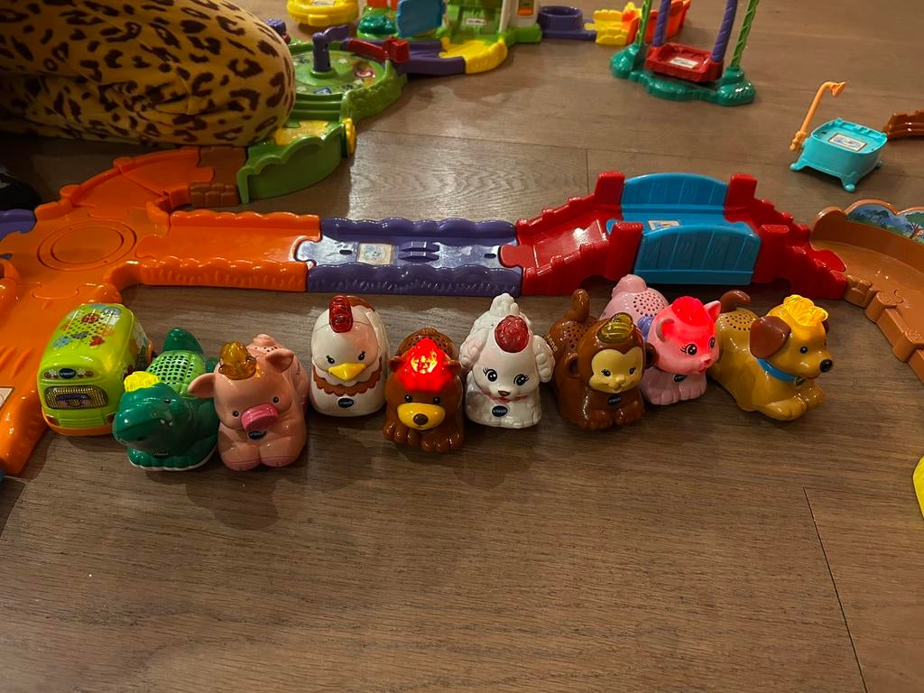 Vtech zoef zoef dieren (heel veel), Kinderen en Baby's, Speelgoed | Vtech, Ophalen of Verzenden, Zo goed als nieuw, 6 maanden tot 2 jaar