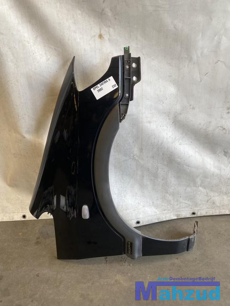 OPEL ZAFIRA A Zwart Z20R Rechts scherm voorscherm 1998-2005, Gebruikt, Opel Automobile GmbH, Ophalen of Verzenden, Kontakt@opel-infoservice.de