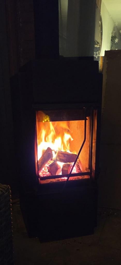 Harrie Leenders  Phoenix Speksteen houtkachel, Ophalen, Vrijstaande haard, Houthaard