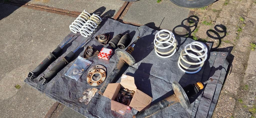 Porsche 997 PASM Schokdempers + Eibach Veren, Auto-onderdelen, Ophalen, Porsche, Porsche, Nvt