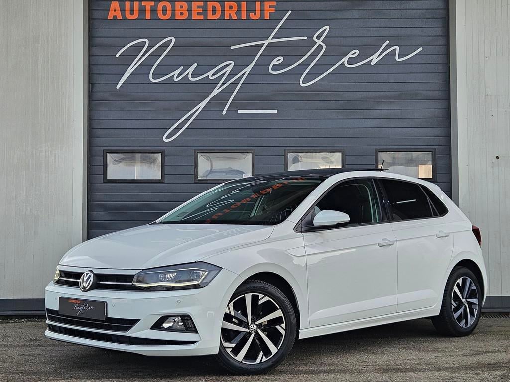 Volkswagen Polo 1.0 TSI Highline|pano|DCC|ACC|Clima|Full LED, Voorwielaandrijving, Stof, Wit, Origineel Nederlands