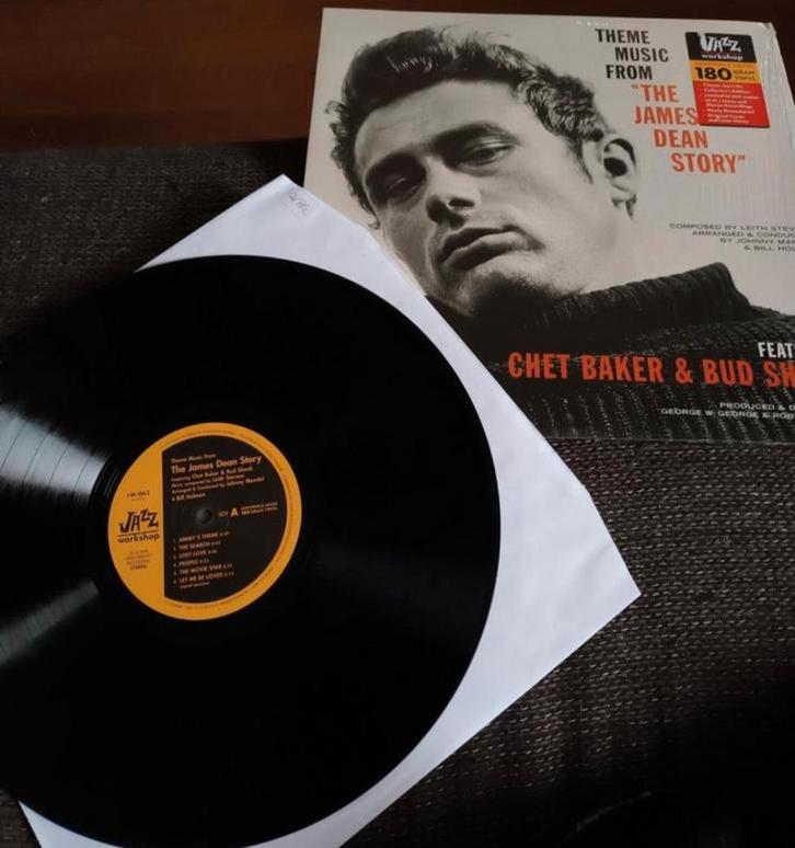 Chet Baker -James Dean Story/Reissue Jazz Workshop/near mint, Cd's en Dvd's, Vinyl | Jazz en Blues, Nieuw in verpakking, Jazz
