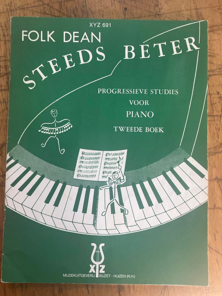 Folk Dean Steeds Beter - Progressieve Studies voor Piano, Gebruikt, Overige genres, Les of Cursus, Ophalen of Verzenden