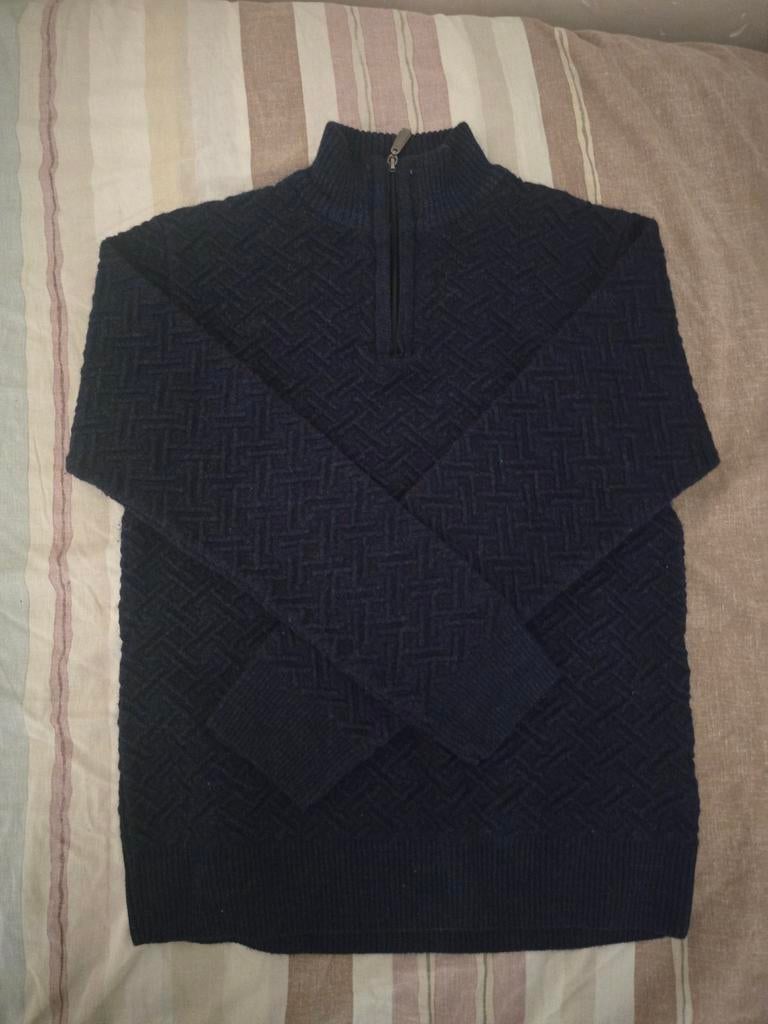 Trui (Maat M), Kleding | Heren, Polo's, Ophalen of Verzenden, Zo goed als nieuw, Maat 48/50 (M), Blauw