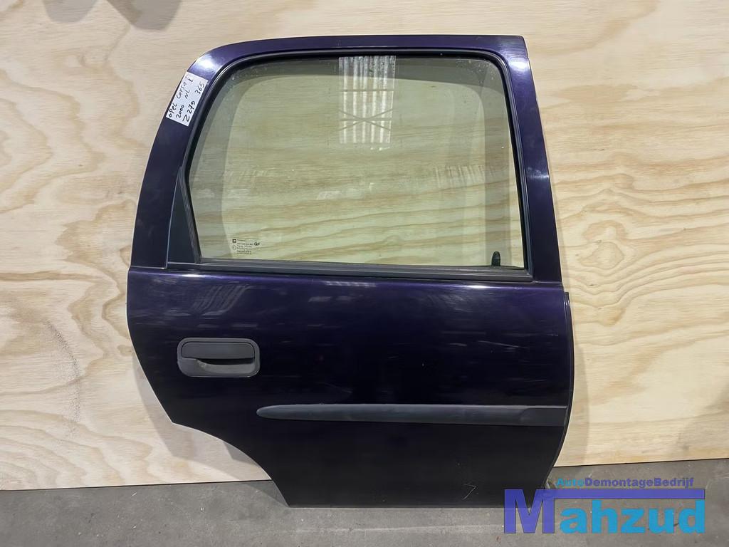 OPEL CORSA B Blauw Z279 Rechts achter deur portier 1993-1999, Auto-onderdelen, Gebruikt, Deur, Ophalen of Verzenden, Kontakt@opel-infoservice.de