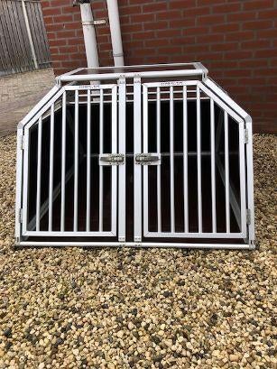 honden transport box, Ophalen, Zo goed als nieuw