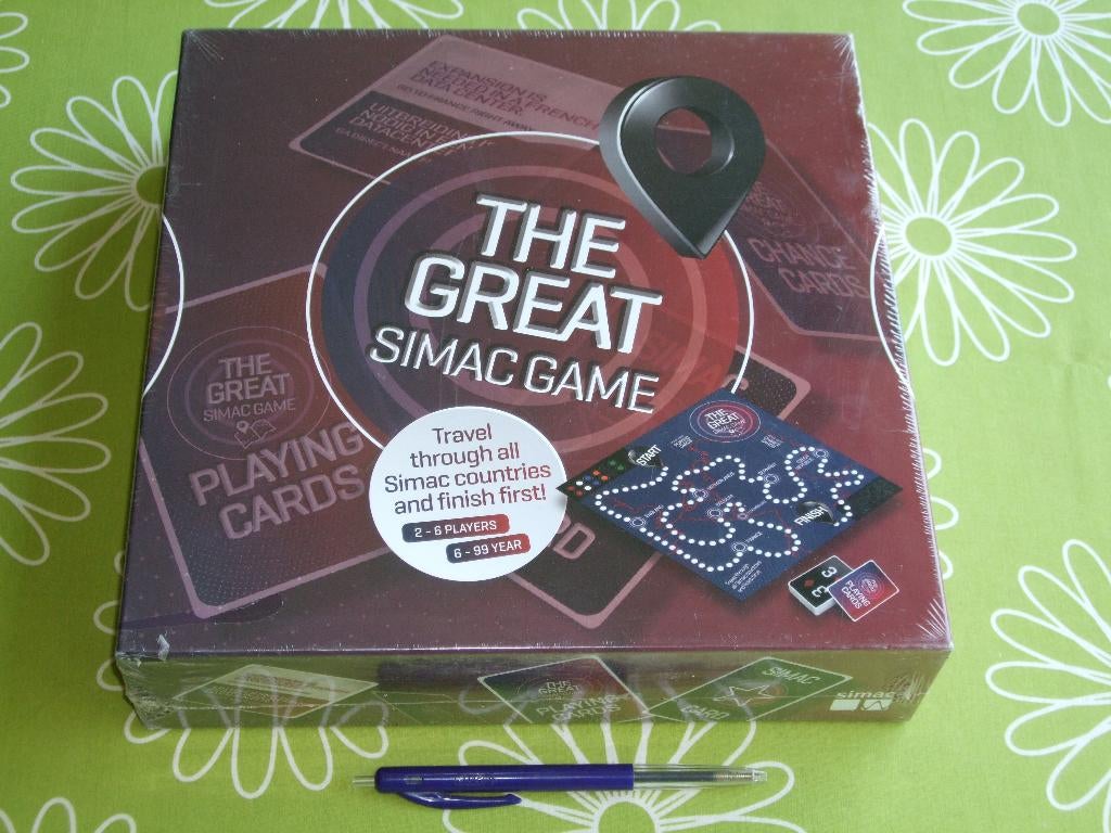 Nieuw in seal: The great Simac game - reis door Simac landen, Vijf spelers of meer, Ophalen of Verzenden, Nieuw