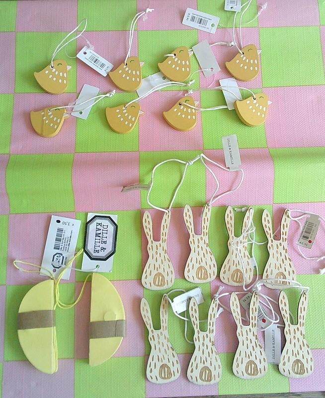 Dille en Kamille hangertjes voor takken oid kinderkamer, Ophalen of Verzenden, Nieuw, Overige materialen