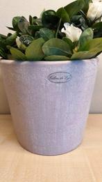 Bloempot, roze, hoogte 14cm, binnen diameter 13cm, nieuw!, Tuin en Terras, Bloempotten, Rond, Ophalen of Verzenden, Aardewerk