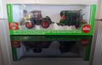 Siku farmer 1826 Claas Xerion met Amazone zaaimachine, Ophalen of Verzenden, Zo goed als nieuw, Hijskraan, Tractor of Landbouw
