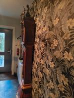 Zeer mooie staande klokken kast met gezaagde kap, Ophalen