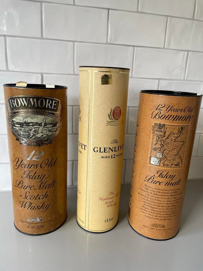 Lege whisky verpakkingen, Ophalen of Verzenden, Gebruikt