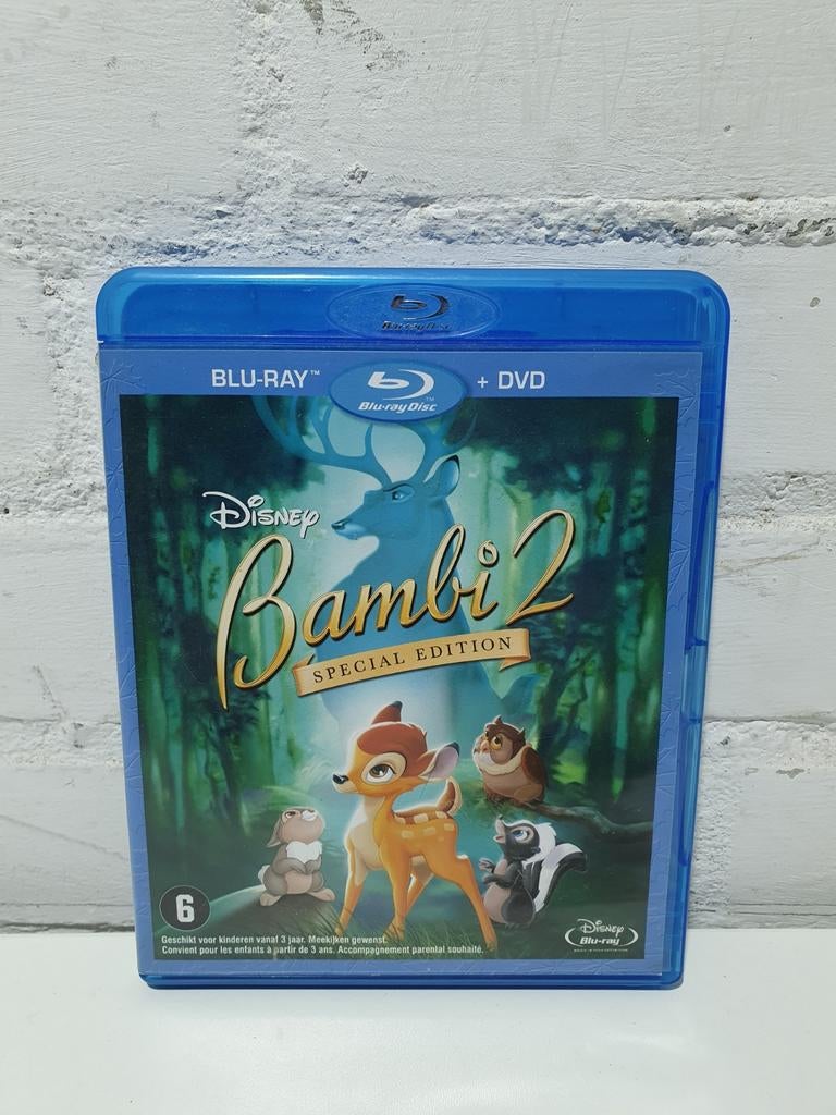 Disney Bambi 2 Special Edition Blu-Ray + DVD, ., Ophalen of Verzenden, ., .