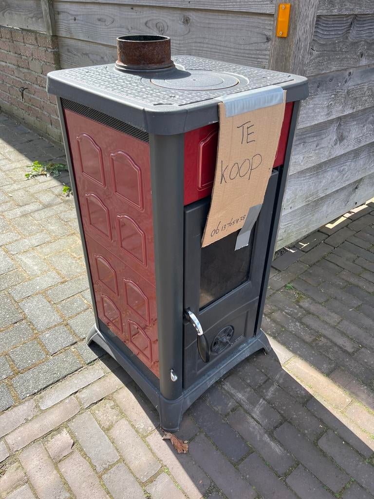 Vrijstaande Houtkachel - Te Koop, Ophalen, Gebruikt, Houtkachel, Vrijstaand