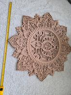 Mandala Lotus Bloem Wanddecoratie - 70/80cm Multiplex, Ophalen of Verzenden, Nieuw